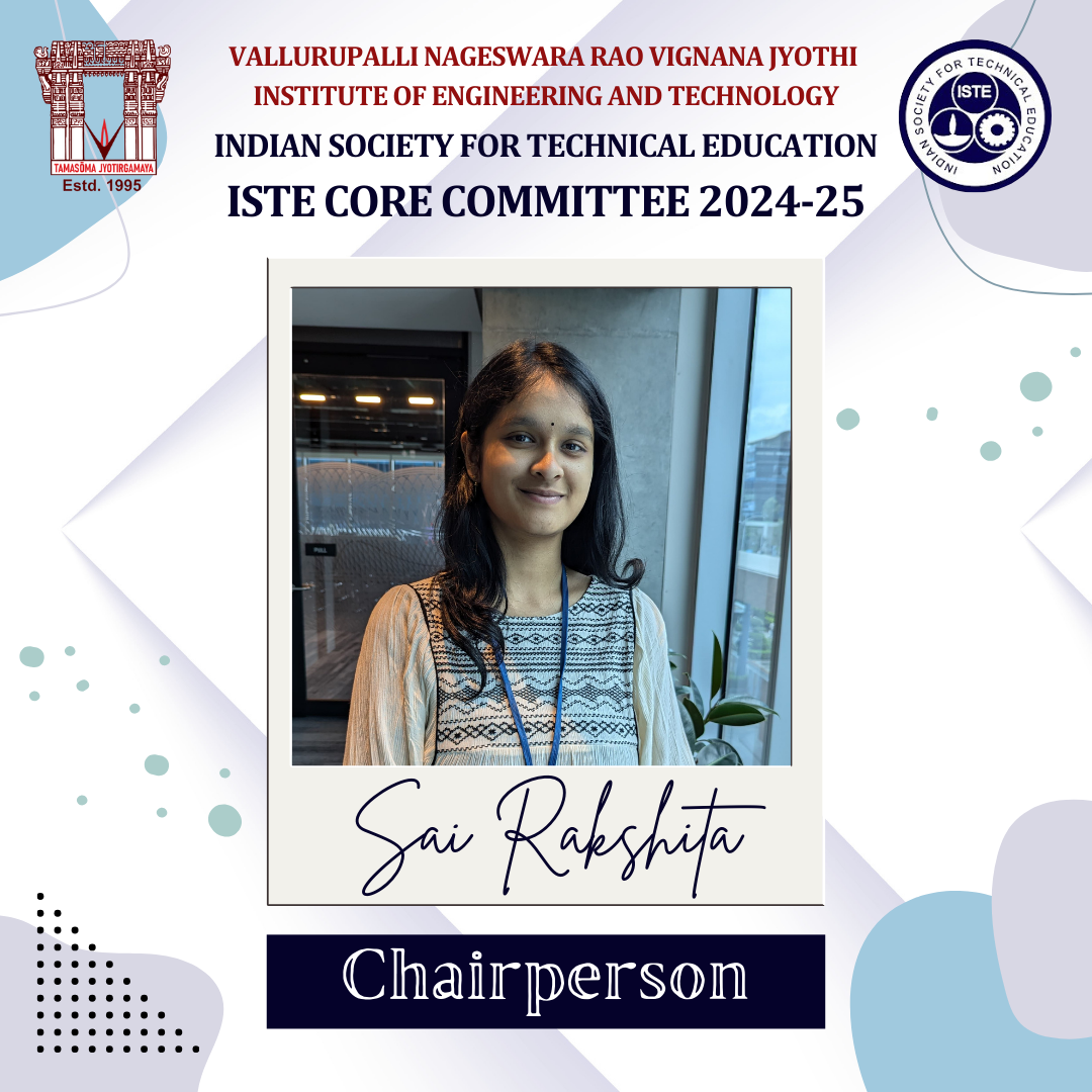 ISTE CHAIR PERSON 2K24-25