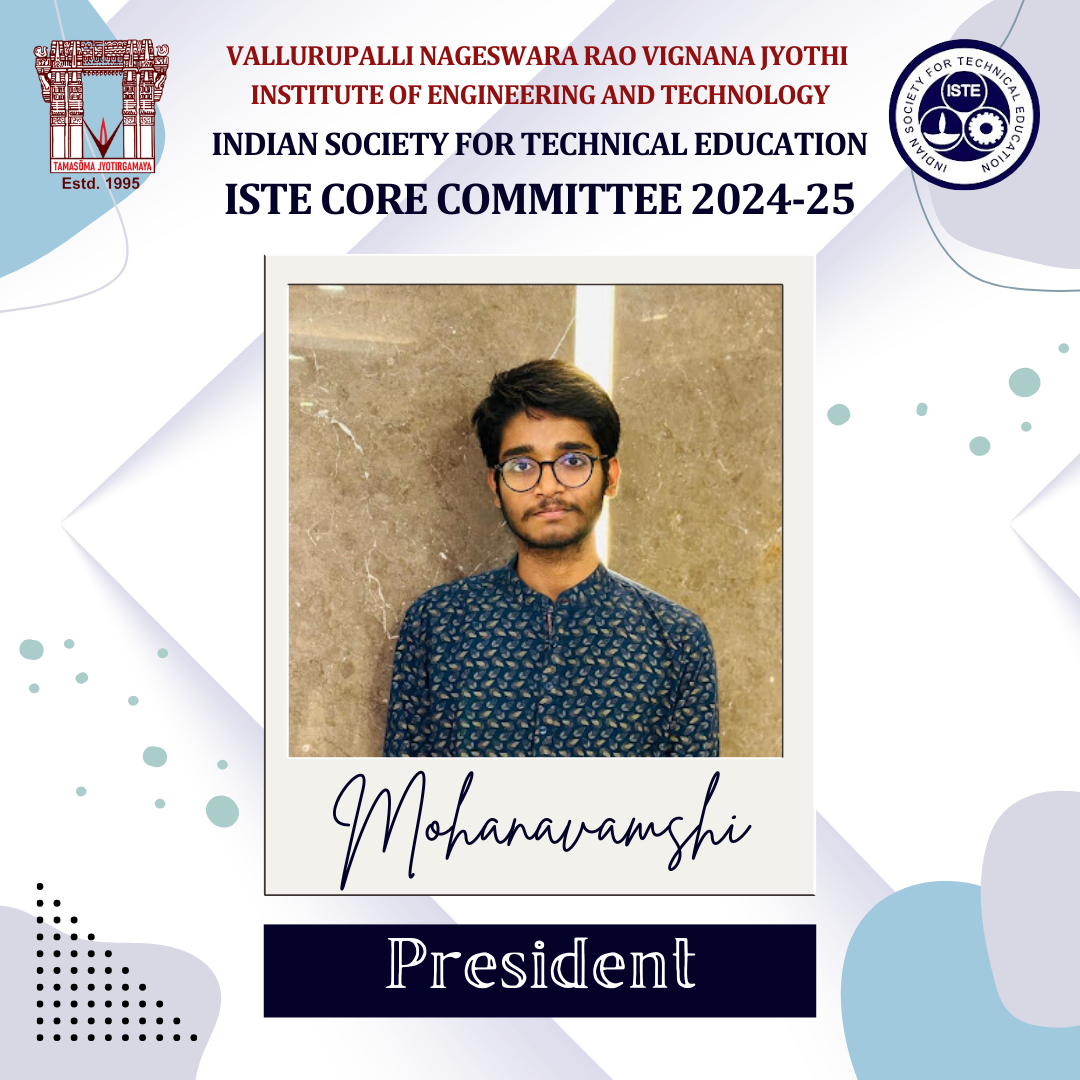 ISTE PRESIDENT 2K24-25